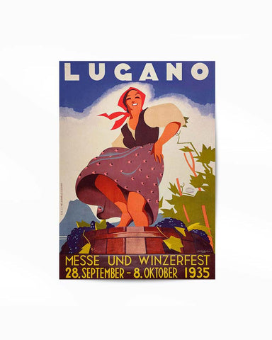 Poster Vendemmia Lugano
